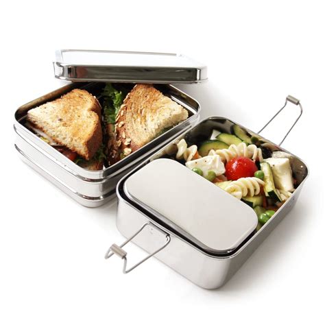 bed bath and beyond stainless steel bento box|Stainless Steel Bento Box for Kids With 3.